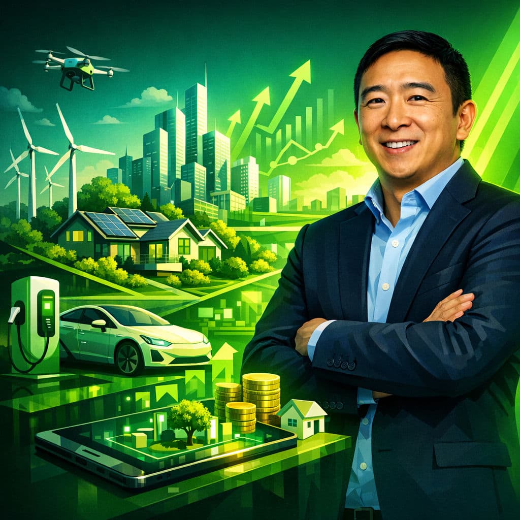 Andrew Yang frames lower living costs as a startup opportunity
