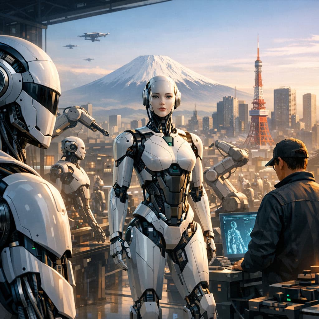 Japan’s 10 Million Robot Plan Is Really a National Physical AI Platform
