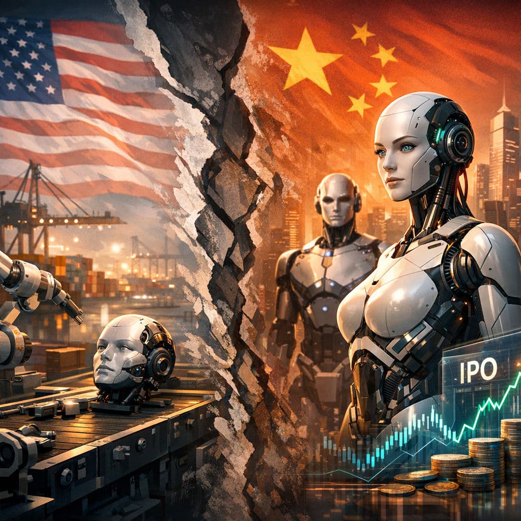 US robot import curbs hit as China’s humanoid IPO pipeline builds